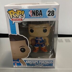 Funko Pop#28 NBA Figure in Blue and Orange